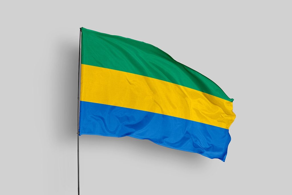 Gabon drapeau 