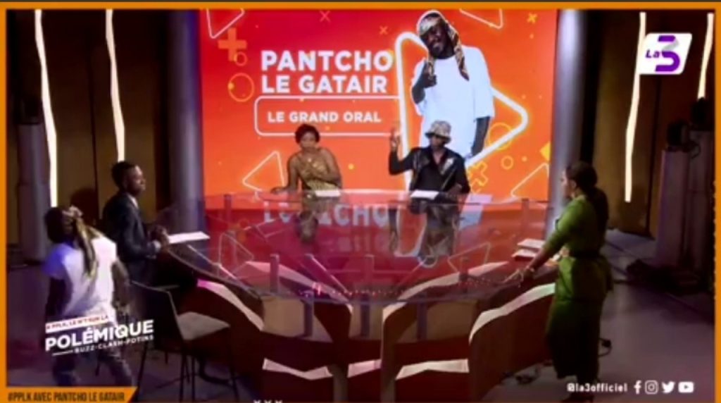 Pantcho le Gatair quitte le plateau de l’émission Peopl'Emik 