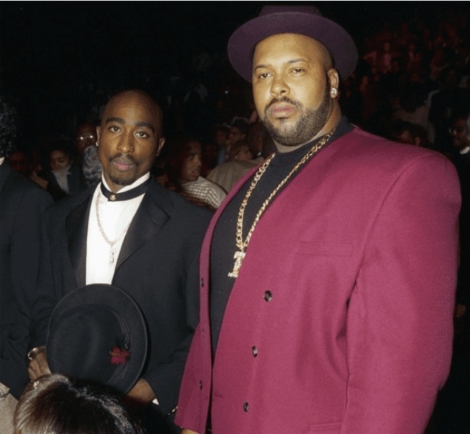 Tupac et Suge Knight 