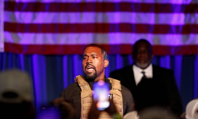 Kanye West candidat à l'élection présidentielle américaine 2024