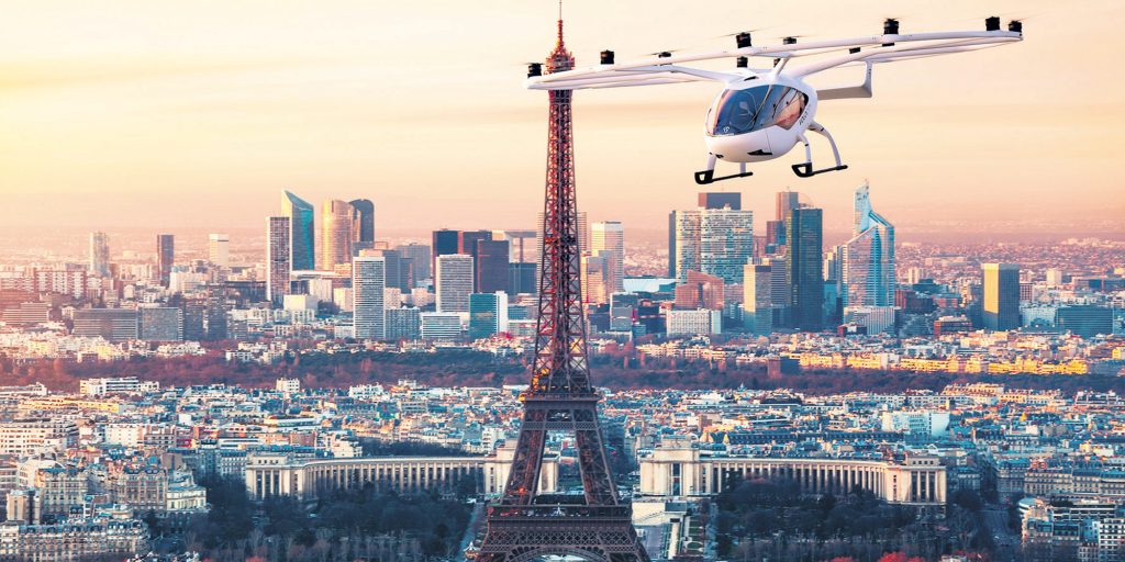 Des taxis volants à Paris en 2024