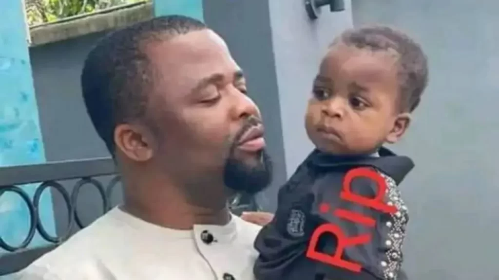 L'acteur nigérian Osinachi Dike et son fils de 2 ans décédé