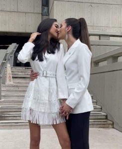 Mariana Verala et Fabiola Valentin ont publiquement affiché leur relation après s'être mariée deux jours avant à Porto Rico.