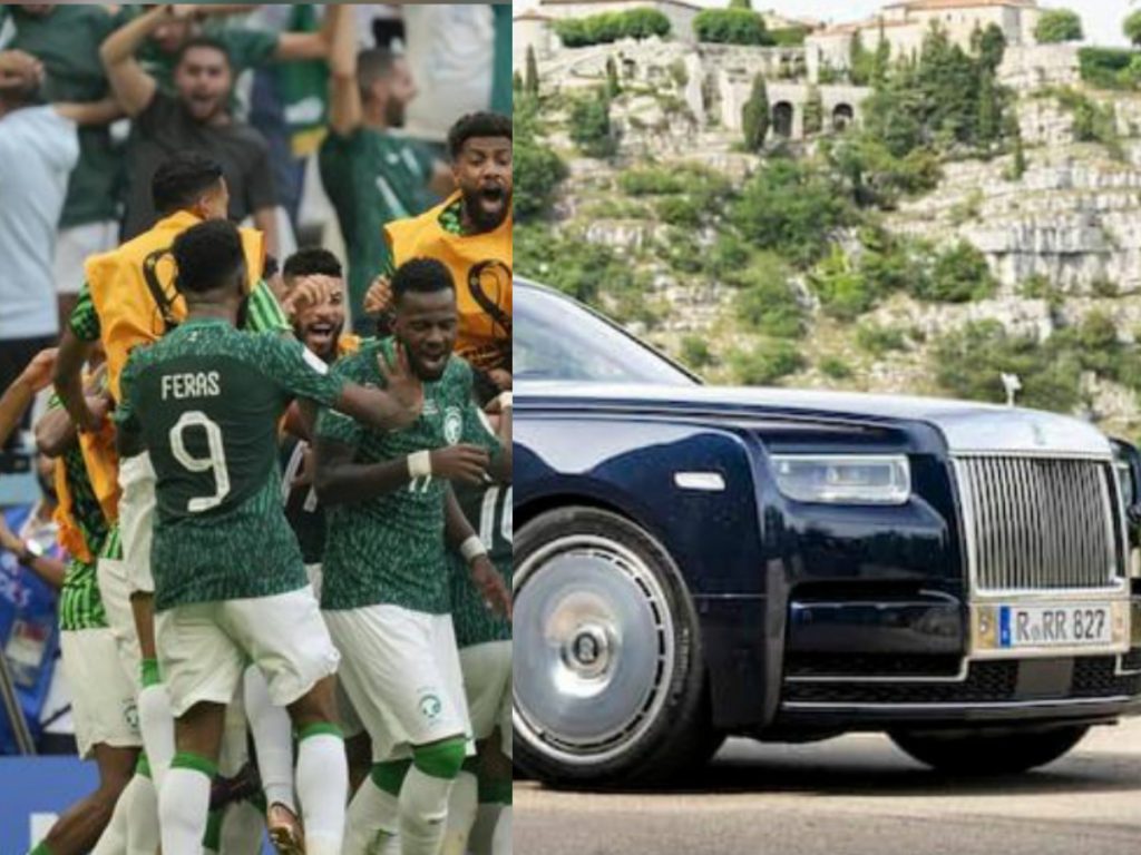 Suite à la victoire de l'Arabie Saoudite face à l'Argentine le prince saoudien a offert une Rolls-Royce Phantom à tous les footballeurs de l'équipe.
