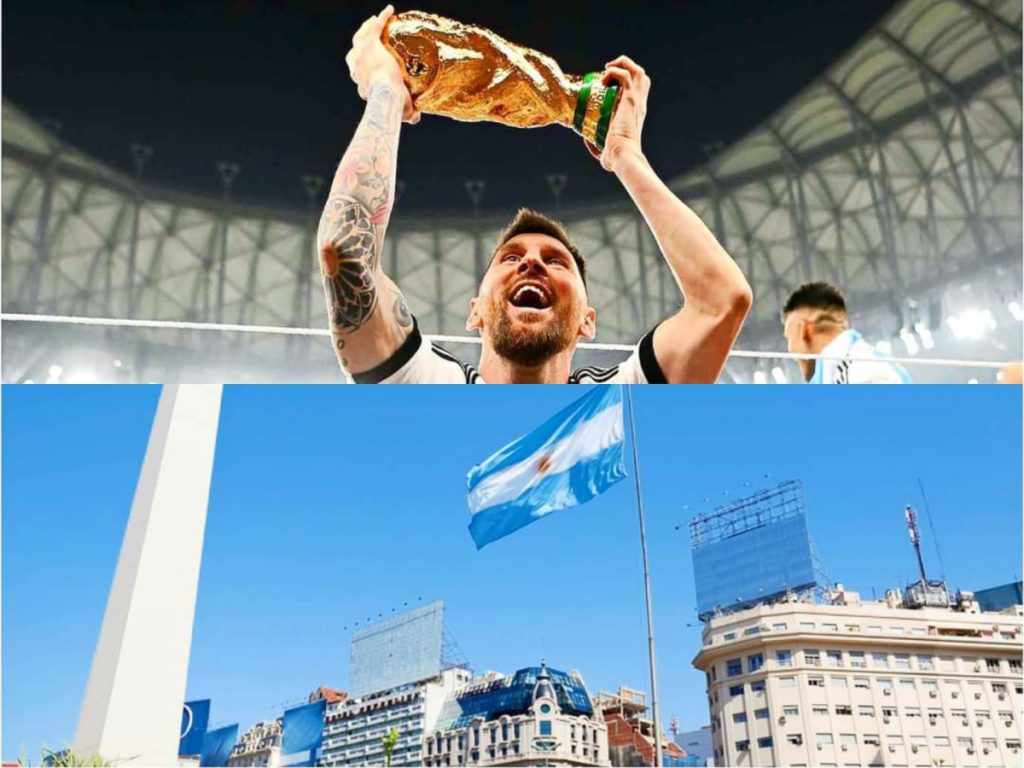 Selon un sondage effectué deux jours après la coupe du monde 2022, 44% des argentins coudraie voir Messi à la tête de l'État lors des élections présidentielles de 2023.