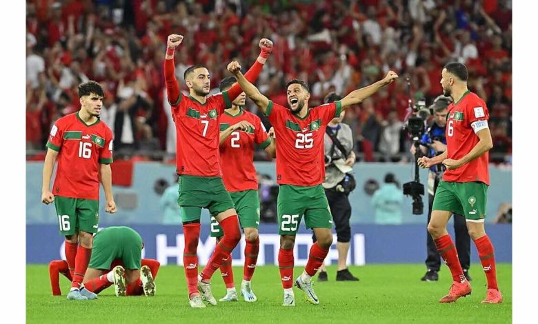 Le Maroc passe le rideau espagnol et par en quart de finale