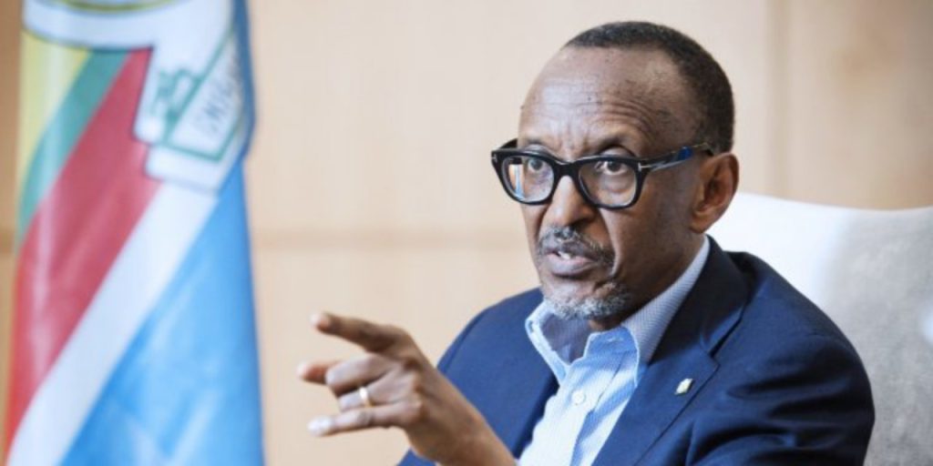 Paul Kagamé, président du Rwanda