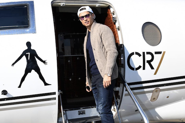 Cristiano Ronaldo vend son jet privé personnalisé, la raison