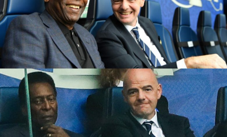 Suite au décès de la légende du football brésilien, le roi Pelé, Gianni Infantino, président de la FIFA veut graver son nom dans chaque pays.