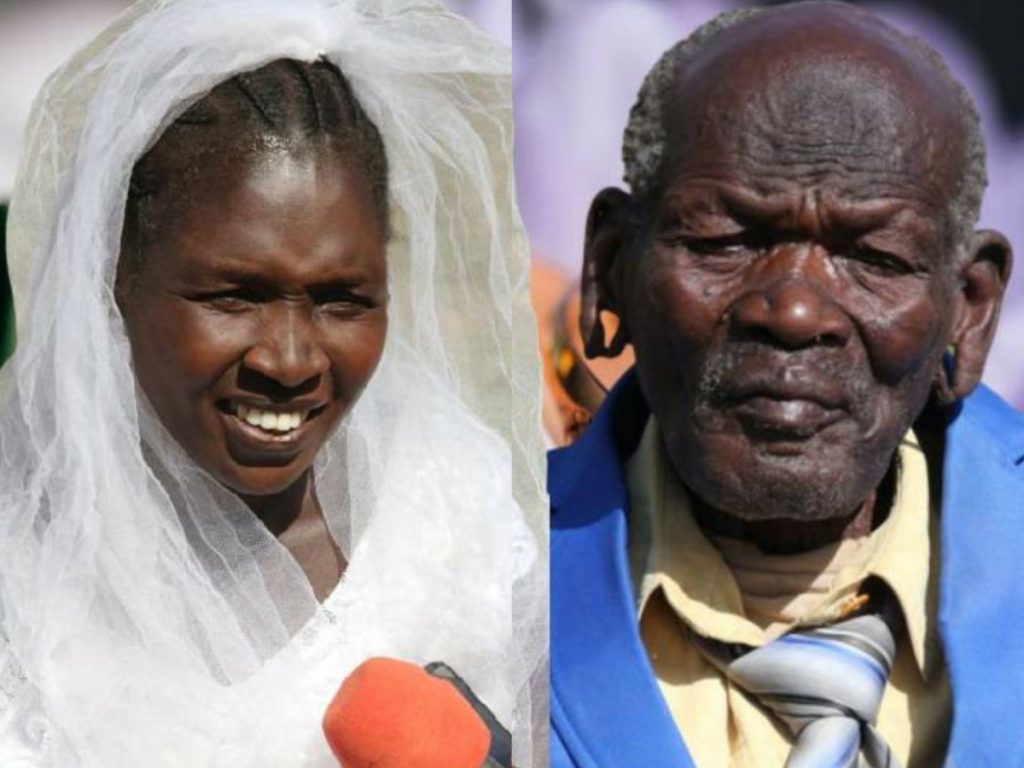 À 99 ans, Johana Maritim Butuk a officialisé son union avec Alice Jemeli une jeune femme de 40 ans et mère de 3 enfants.