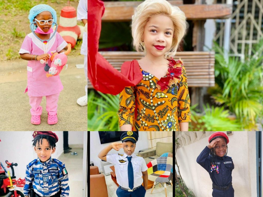 À l'occasion du mardi Gras 2023, les enfants de Côte d'Ivoire ont tous sortie des déguisements tout aussi captivants l'un des autres.