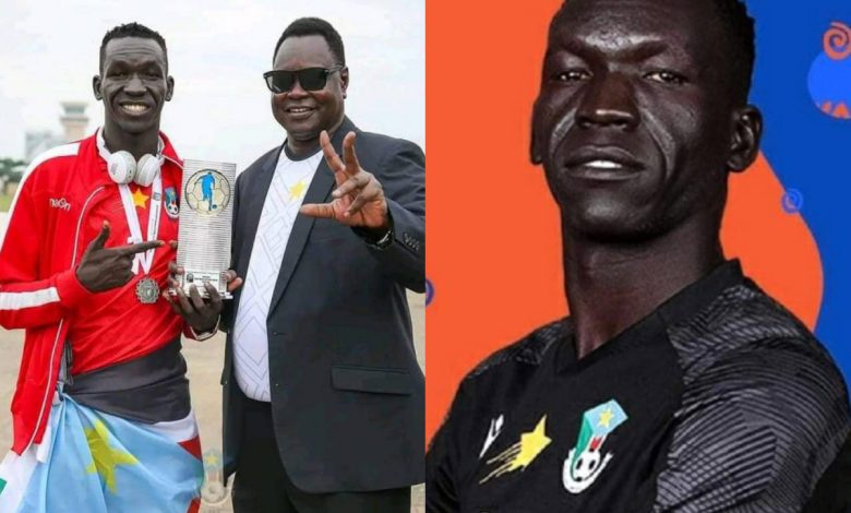 Goodwill Simon Sabio est un jeune gardien de but du Soudan du Sud. Il a fait forte sensation après son incroyable performance et son âge...