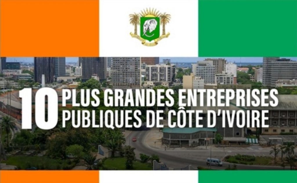 10 plus grosses entreprises publiques de Côte d'Ivoire 