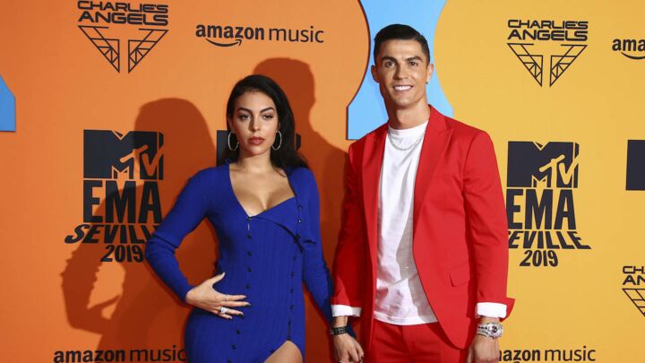 Cristiano Ronaldo et son épouse Georgina Rodriguez