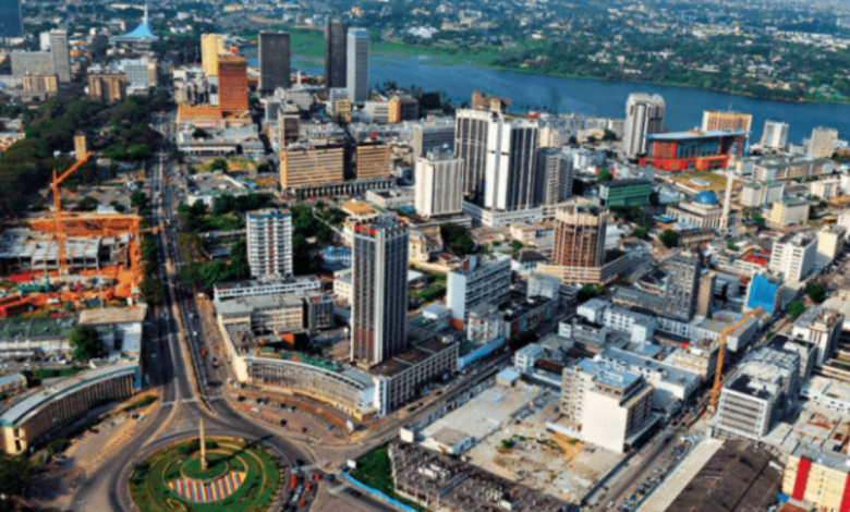 Abidjan vue du ciel