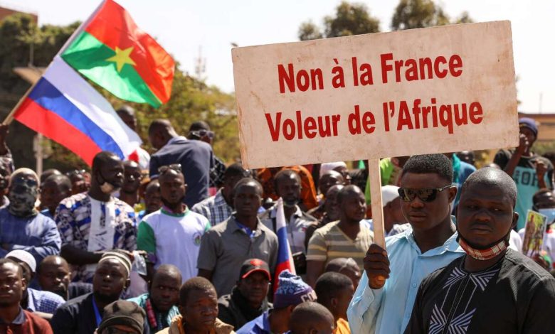 France répue en Afrique