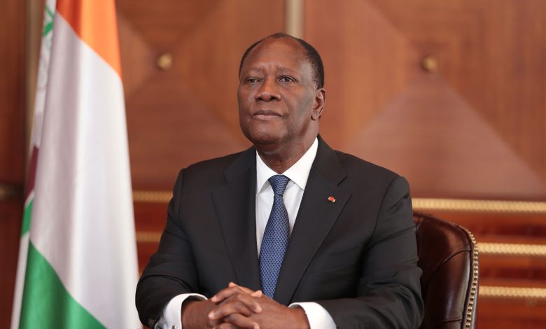 Son Excellence Alassane Ouattara, actuel président de la République de Côte d'Ivoire
