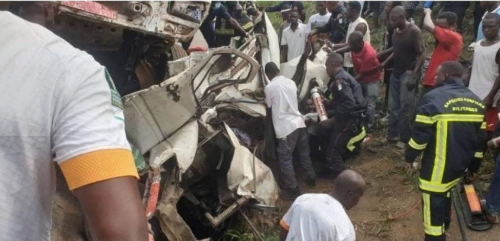 Accident de circulation Gesco Côte d'Ivoire 