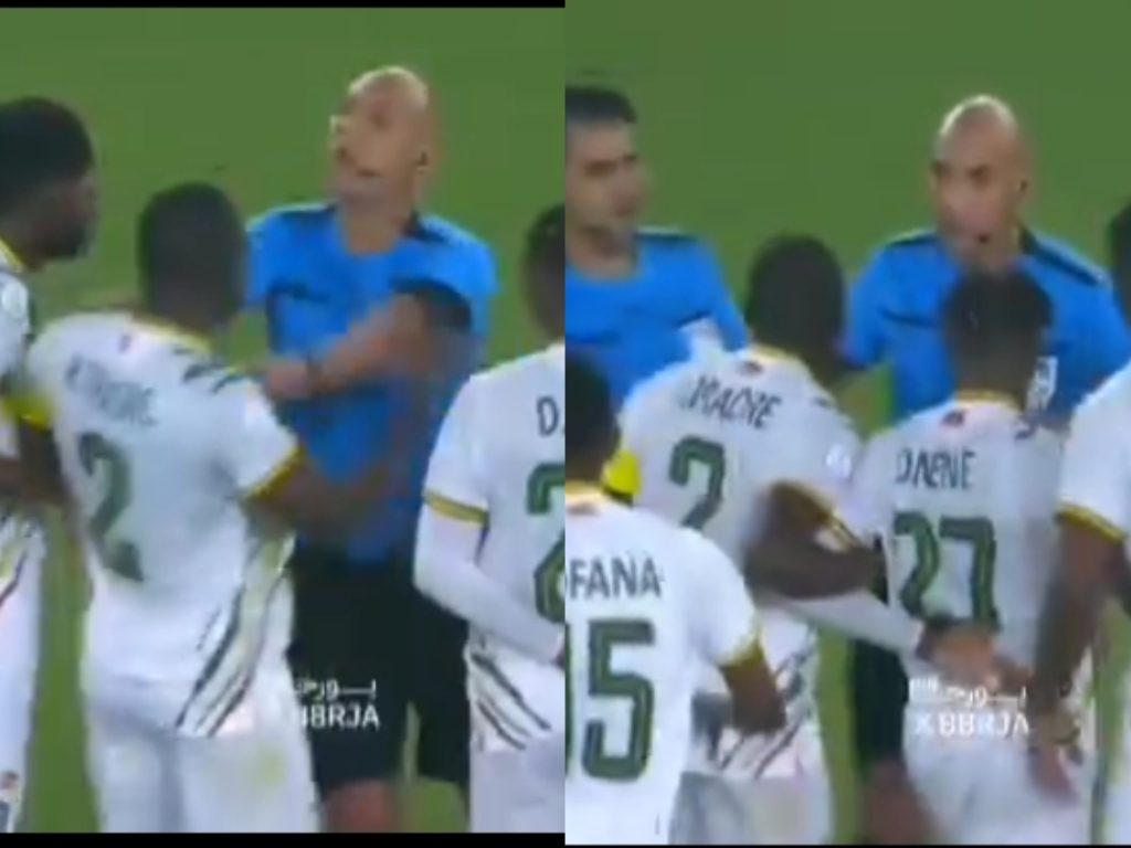 L'arbitre Égyptien agressé par les joueurs maliens 