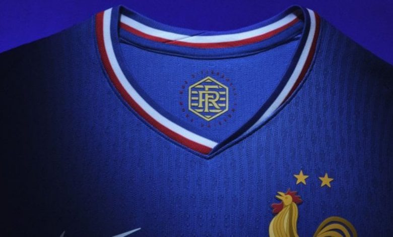 Le nouveau maillot domicile de l'équipe de France pour 2024